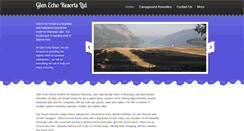 Desktop Screenshot of glenechoresorts.ca